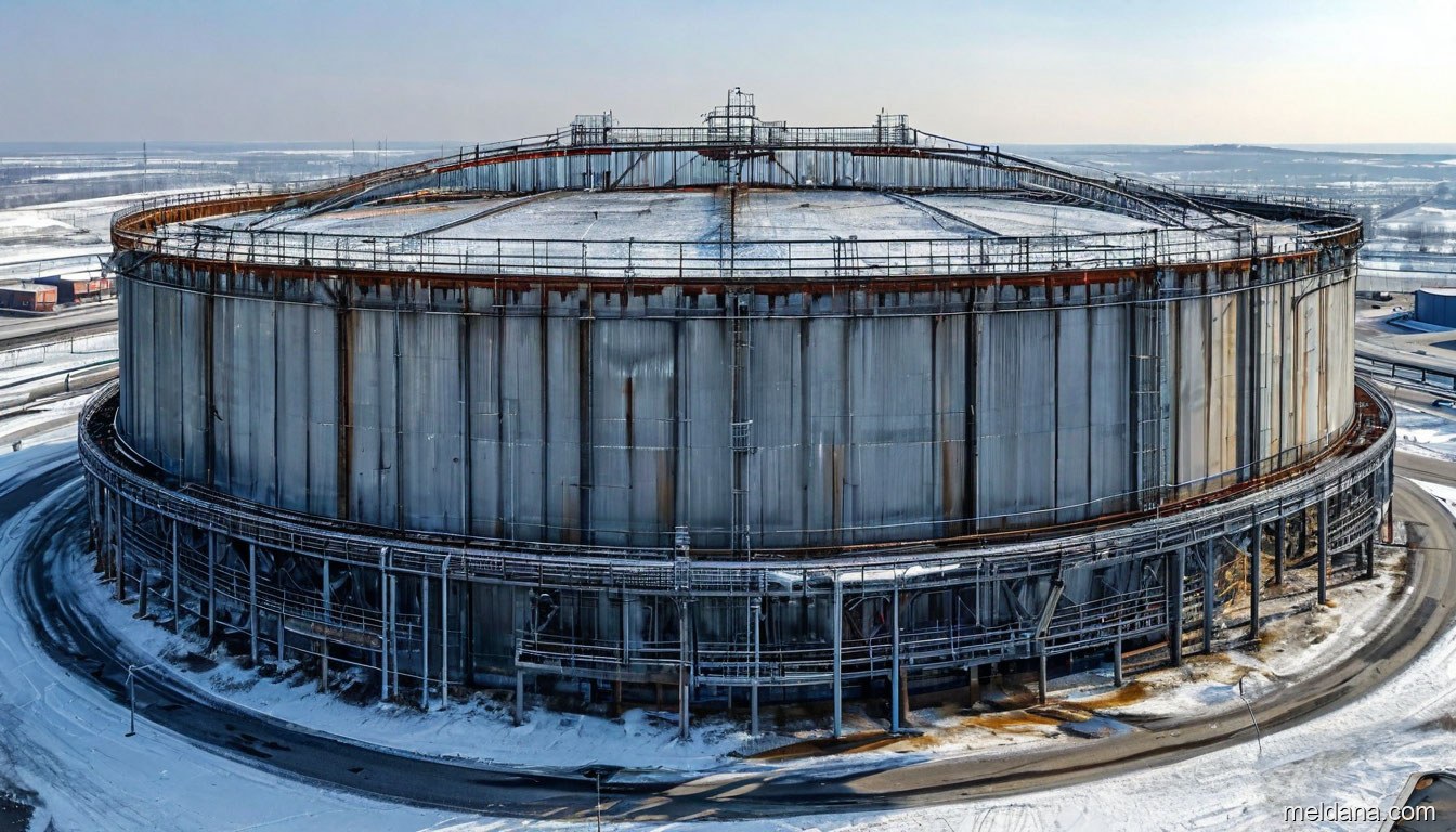 Антидроновая защита резервуара РВС-50000 Самаре — ЗОК ЗАСЛОН по СП 542