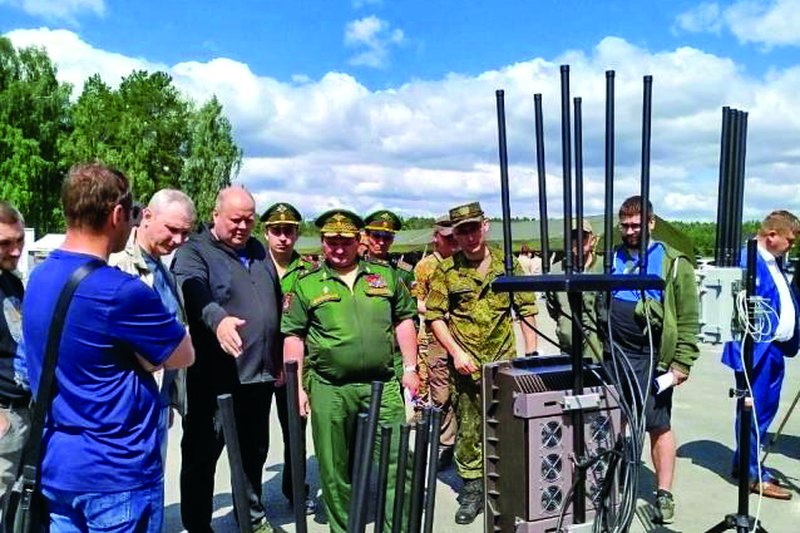 Демонстрация комплекса анти-БПЛА Демонстрация комплекса подавления БПЛА представителям силовых структур