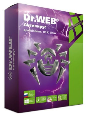 Ключ активации DR.Web Anti-virus 3PC 2Y (LHW-AK-24M-3-A3) 