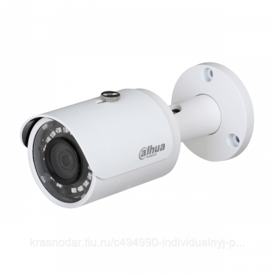 Камера видеонаблюдения уличная IP Dahua DH-IPC-HFW1230SP-0280B 2.8 мм-2.8 мм цветная корп.:белый 