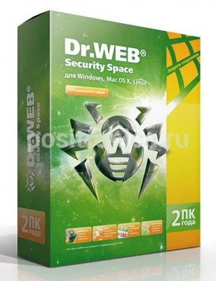 Базовая лицензия DR.Web 2PC 2Y (BHW-B-24M-2-A3) 